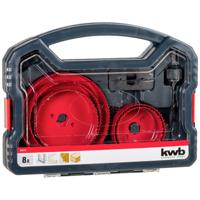 kwb 109178 Gatenzaagset 8-delig 68 mm, 76 mm, 89 mm, 102 mm, 127 mm 8 stuk(s)