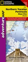 Wegenkaart - landkaart 3105 Adventure Map Northern Yucatan Peninsula -