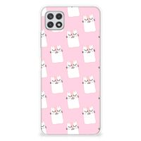 Samsung Galaxy A22 5G TPU Hoesje Sleeping Cats - thumbnail