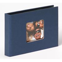 walther+ design MA-353-L Fotoalbum (b x h) 17 cm x 12 cm Blauw - thumbnail