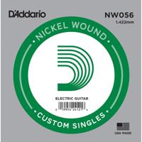 D'Addario NW056 snaar voor muziekinstrumenten Electrisch 1 stuk(s) Staal Gitaar
