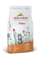 almo nature Holistic Kitten Droogvoer voor kattenjongens, kip en rijst, voor alle rassen, 12 kg