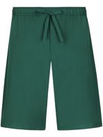 Dolce & Gabbana short DG Essentials à plaque logo - Vert