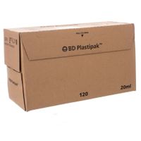 Bd Plastipak Spuit Z/nld Luer Lok 20ml 120 300629 - thumbnail