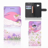 HTC U Play Telefoonhoesje met Pasjes Bird Flying