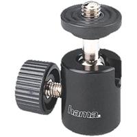 Hama Kogelkop (schroefdraad B 1/4 inch, hoogte 38 mm, geschikt voor statief) zwart