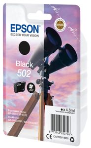 Epson Inktcartridge T02V1, 502 Origineel Zwart C13T02V14010