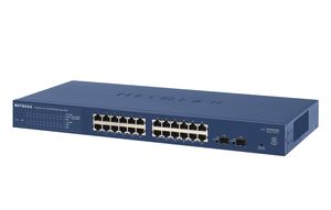 NETGEAR ProSAFE Smart Switch - GS724T - 24 Gigabit Ethernet poorten