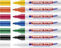 Lakmarker edding e-8750 industry blauw