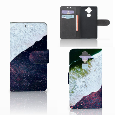 Nokia 8 Sirocco | Nokia 9 Book Case Sea in Space