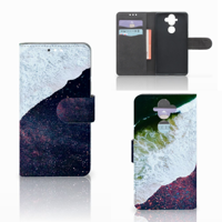 Nokia 8 Sirocco | Nokia 9 Book Case Sea in Space