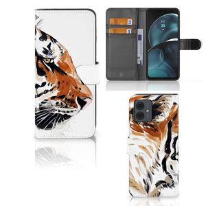 Hoesje Motorola Moto G14 Watercolor Tiger