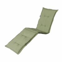 Madison Sunlounger 200 x 60 cm sage - thumbnail