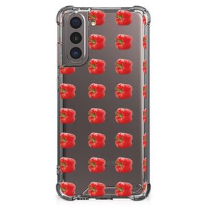 Samsung Galaxy S21 Beschermhoes Paprika Red