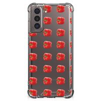 Samsung Galaxy S21 Beschermhoes Paprika Red