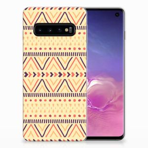 Samsung Galaxy S10 TPU bumper Aztec Yellow