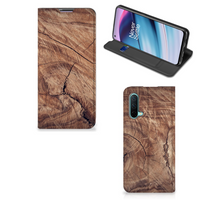 OnePlus Nord CE 5G Book Wallet Case Tree Trunk - thumbnail