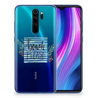 Xiaomi Redmi Note 8 Pro Telefoonhoesje met Naam Boho Beach