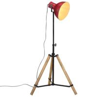 Vloerlamp 25 W E27 75x75x90-150 cm verweerd rood - thumbnail