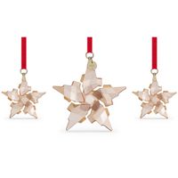 Swarovski 5597133 Kerstset Festive Annual Edition goudkleurig 3-delig 2021