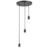 HighLight pendellamp Fantasy rond 3L - zwart
