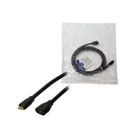 LogiLink USB-kabel USB 2.0 USB-micro-B stekker, USB-micro-B bus 2.00 m Zwart CU0123 - thumbnail