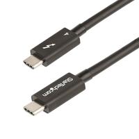 StarTech.com 50cm Thunderbolt 4 Kabel, 40Gbps, 100W PD, 4K/8K Video, Intel-Certified Thunderbolt Kabel, Compatibel met USB4/Thunderbolt 3/USB 3.2/USB Type-C/DisplayPort (TBLT4MM50CM)