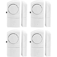 Olympia TF 400 Openingsmelder (voor deuren en ramen, 90 dB sirene, draadloos, op batterijen werkend deurcontact en raamcontact met alarmfunctie)