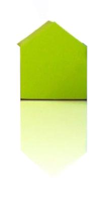 Suck UK post it House Markers 4 x 2 cm papier groen Suck UK post it House Markers 4 x 2 cm papier groen