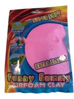 Funny klei Gummy Airfoam junior 55 gram roze