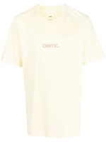 OAMC t-shirt en coton à logo imprimé - Jaune