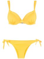 Amir Slama bikini à fermetures à nouer - Jaune - thumbnail