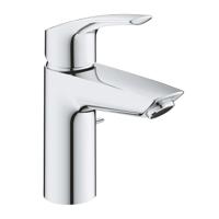 GROHE Eurosmart waterbesparende wastafelkraan s-size met trekwaste chroom 32926003