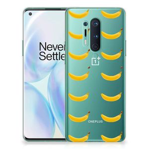 OnePlus 8 Pro Siliconen Case Banana