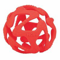 Nuby Bijtbal Junior 15,9 Cm Siliconen Rood