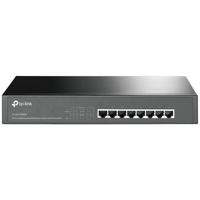 TP-Link TL-SG1008MP Unmanaged Gigabit Ethernet (10/100/1000) Power over Ethernet (PoE) 1U Zwart - thumbnail