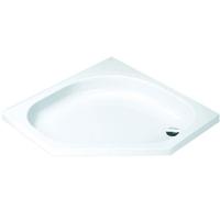 Douchebak Sealskin Get Wet Optimo Vijfhoek 90x90x14cm Inbouw Wit