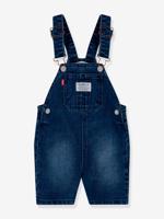 Denim baby tuinbroek Levi's® ongewassen denim - thumbnail