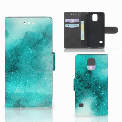 Hoesje Samsung Galaxy S5 | S5 Neo Painting Blue