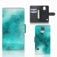 Hoesje Samsung Galaxy S5 | S5 Neo Painting Blue