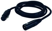 DMX 5 Pol XLR kabel mannelijk naar 5 pol vrouwelijk 3m