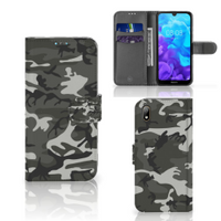 Huawei Y5 (2019) Telefoon Hoesje Army Light - thumbnail