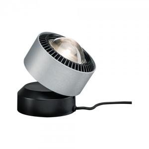 Paulmann PAULMANN 79718 LED-tafellamp 3.5 W Aluminium (geborsteld), Zwart