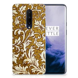 Siliconen Hoesje OnePlus 7 Pro Barok Goud