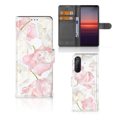 Sony Xperia 5II Hoesje Lovely Flowers Sony Xperia 5II Hoesje Lovely Flowers
