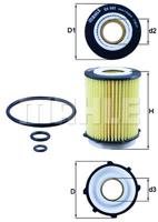 Oliefilter MAHLE, Diameter (mm)71mm, u.a. für Mercedes-Benz, Infiniti - thumbnail