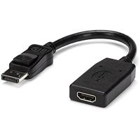 ⚘ DisplayPort op HDMI video adapter/converter, DP naar HDMI met maximaal 1920x1200, DP / HDMI lengte. HDMI-standaard. 5 Zoll zwart