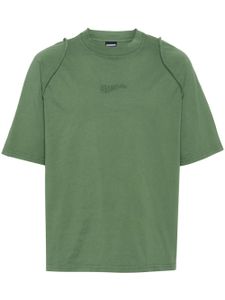 Jacquemus t-shirt Le T-shirt Camargue à logo brodé - Vert