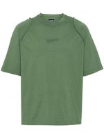 Jacquemus t-shirt Le T-shirt Camargue à logo brodé - Vert - thumbnail