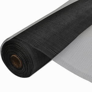 Rol Aluminium Horgaas Zwart 120 cm breed / rol 90 meter